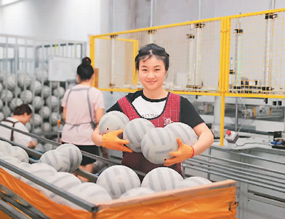 “中國(guó)造”體育用品出口火熱(圖2)